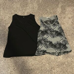 Set of 2 casual tank tops